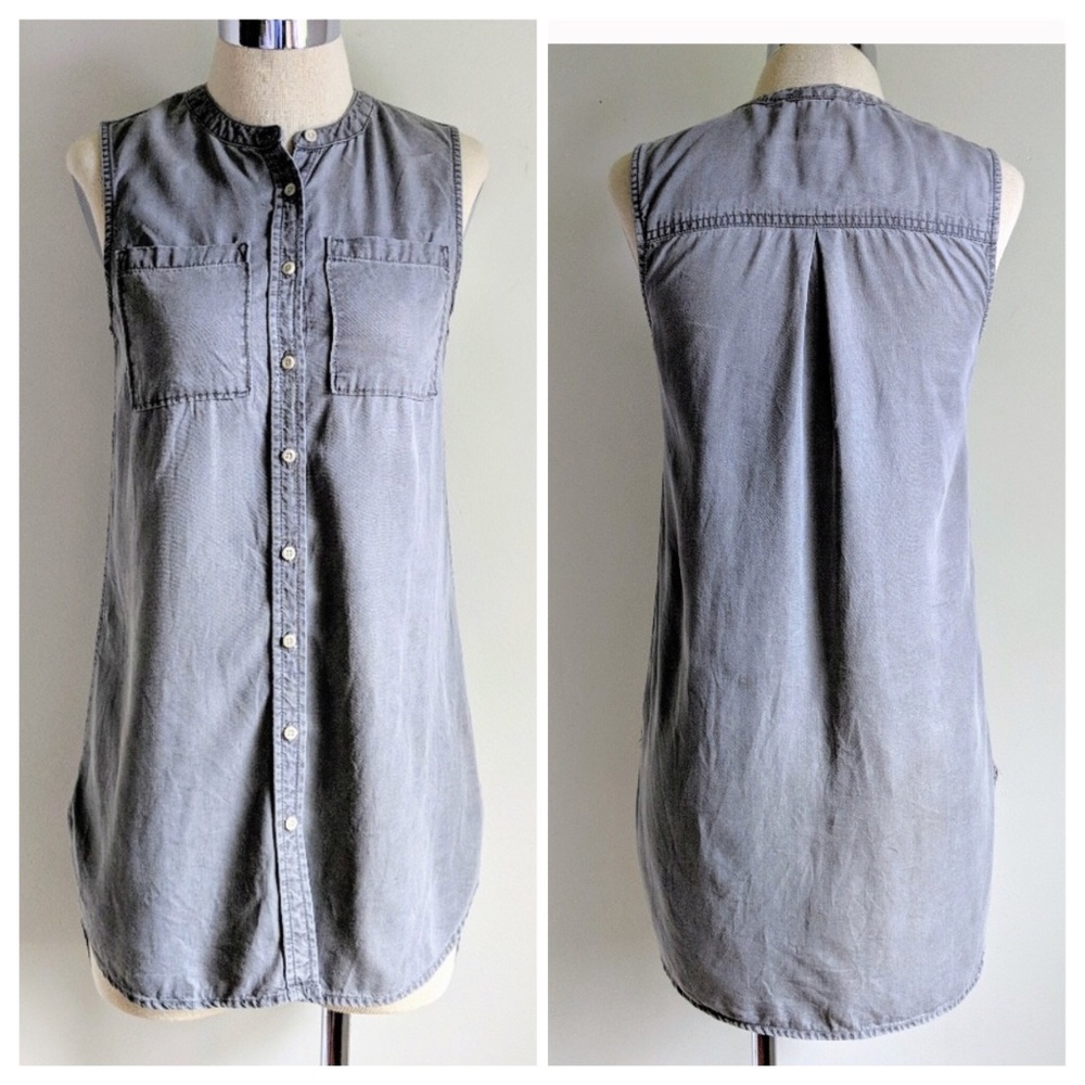 NWT Button Front Tunic - Picture 6 of 7